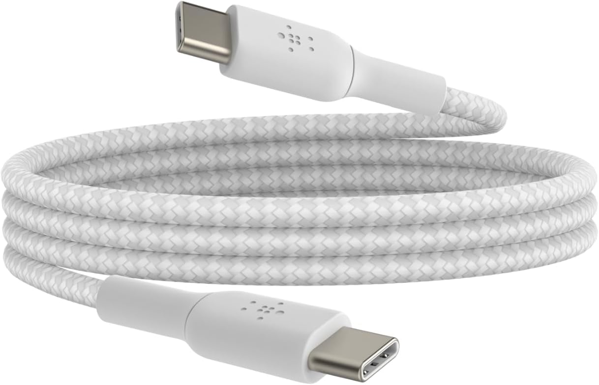 Braided USB-C to USB-C Cable – 1m (Fast Charge)